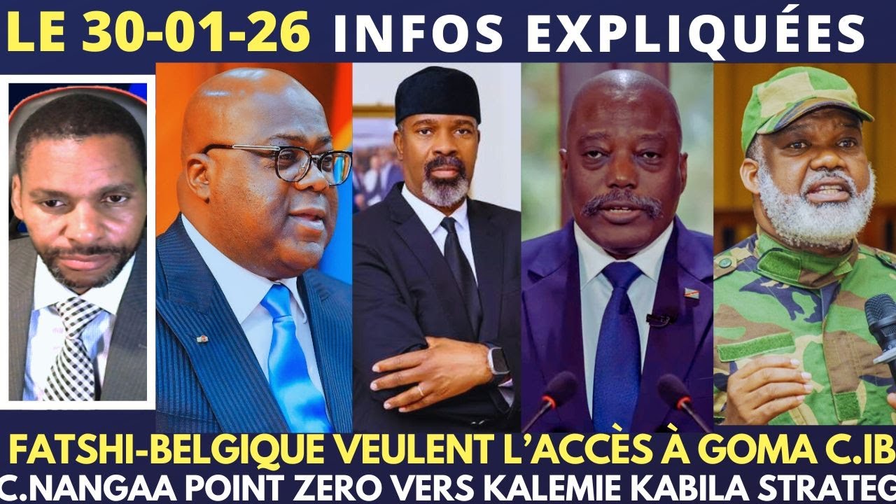 FATSHI-BELG. VEULENT L'ACCÈS AÉROPO.DE GOMA C.IBALANKY CHEZ L'AFC C.NANGAA POINT ZERO ET KALEMIE JKK