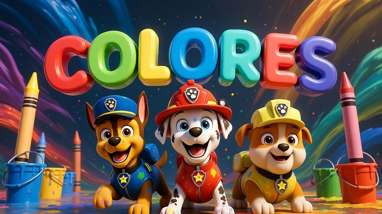 🎨Los Colores | Canciones Infantiles | ABC y 123 con Amigos🎶