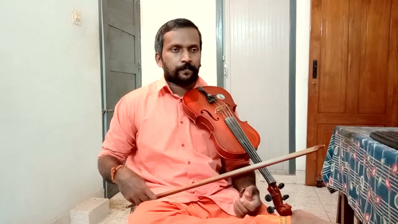 SOUPARNIKAMRUTHA VEECHIKAL - VIOLIN SOLO - BY : GOPIKRISHNAN A.J.