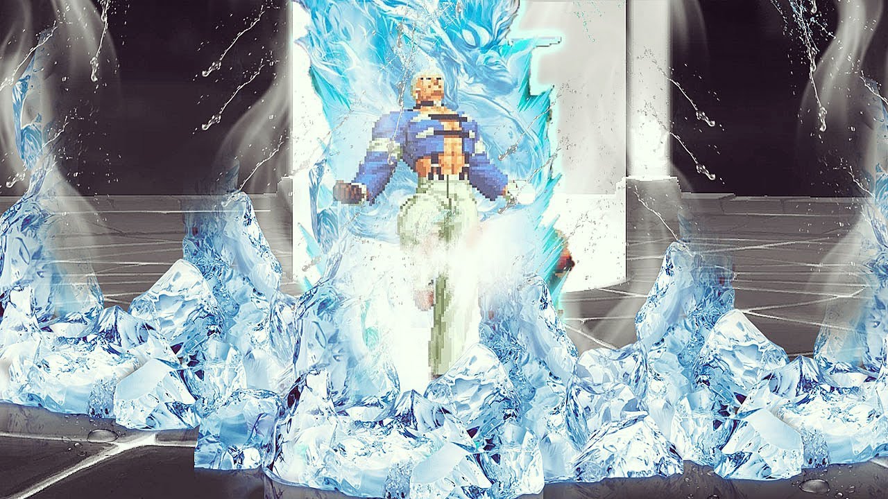 [KOF Mugen] Frozen Yashiro Vs 16 Ultimate Fighters Team