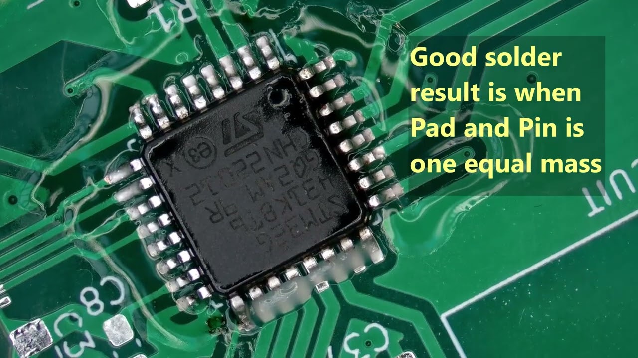 Soldering LQFP32