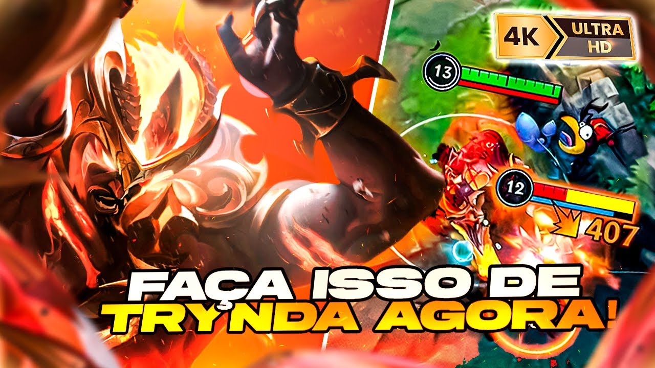 APRENDA A VENCER FACILMENTE NO TOP COM TRYNDAMERE | LOL WILD RIFT