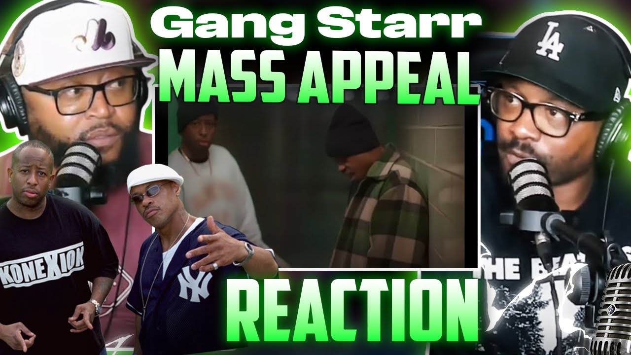 Gang Starr - Mass Appeal (REACTION) #gangstarr #reaction #music