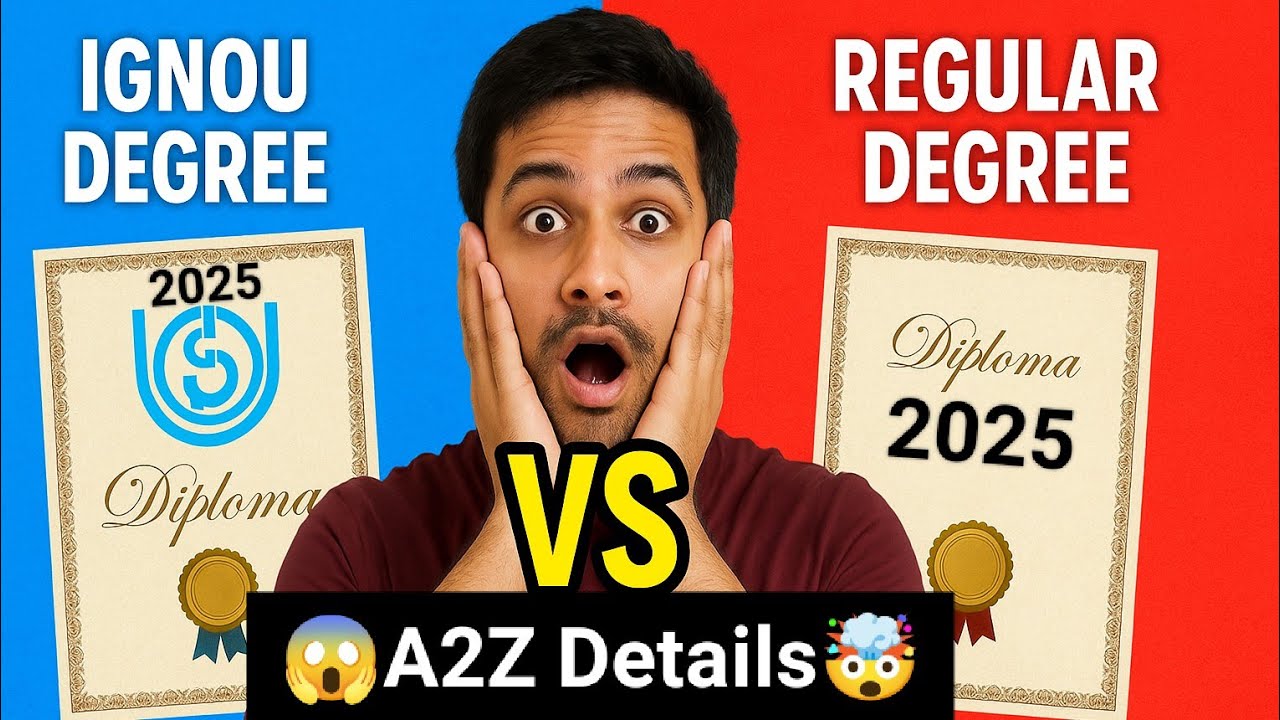 IGNOU Degree vs Regular Degree &ndash; Which One is Better in 2025? SHOCKING Truth!