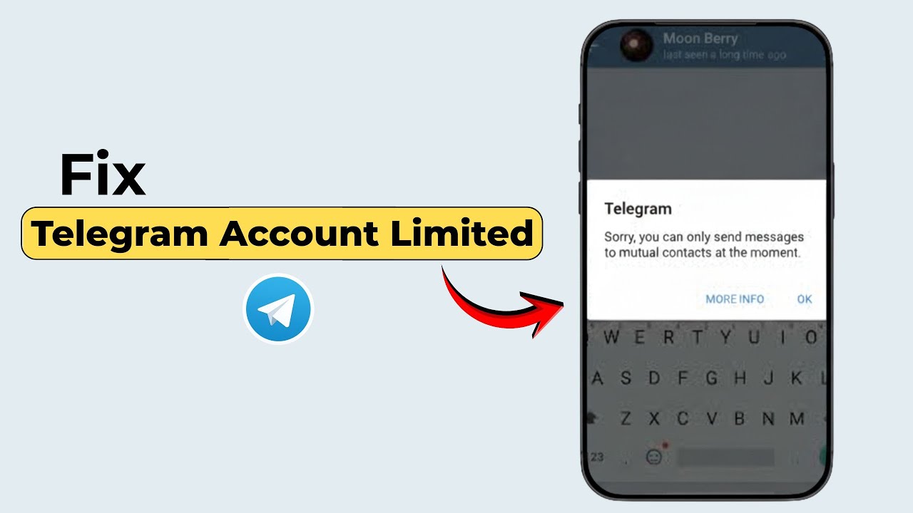 How To Telegram Account Limited Fix