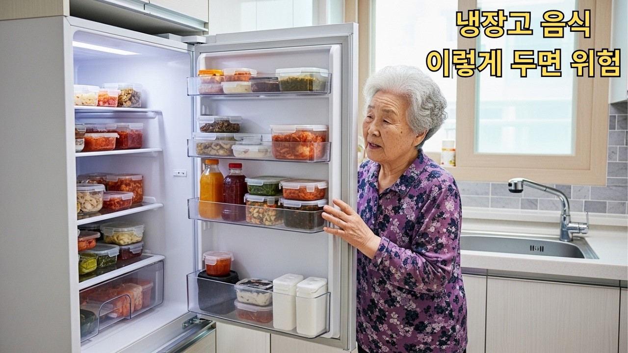 냉장고 음식 이렇게 두면 위험합니다 (어르신 꼭 보세요)