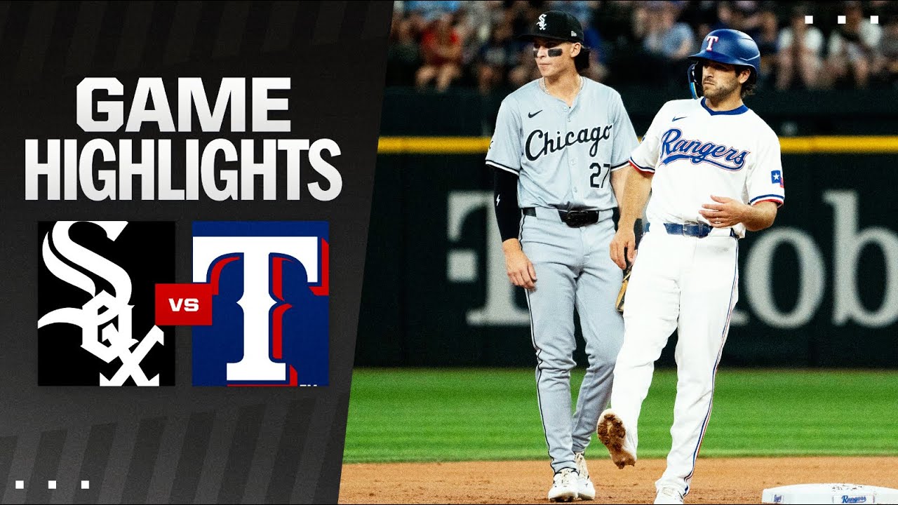 White Sox vs. Rangers Game Highlights (7/24/24) | MLB Highlights