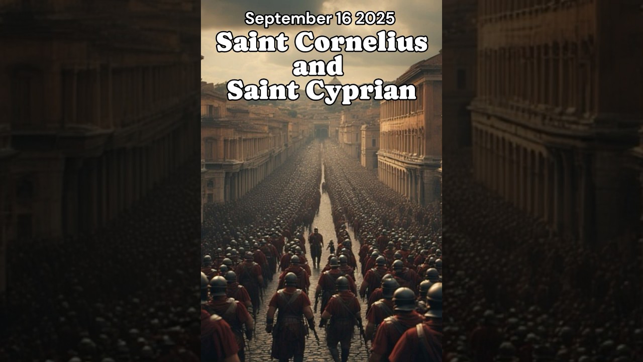 Saint Cornelius and Saint Cyprian #SaintOfTheDay September 16 2025