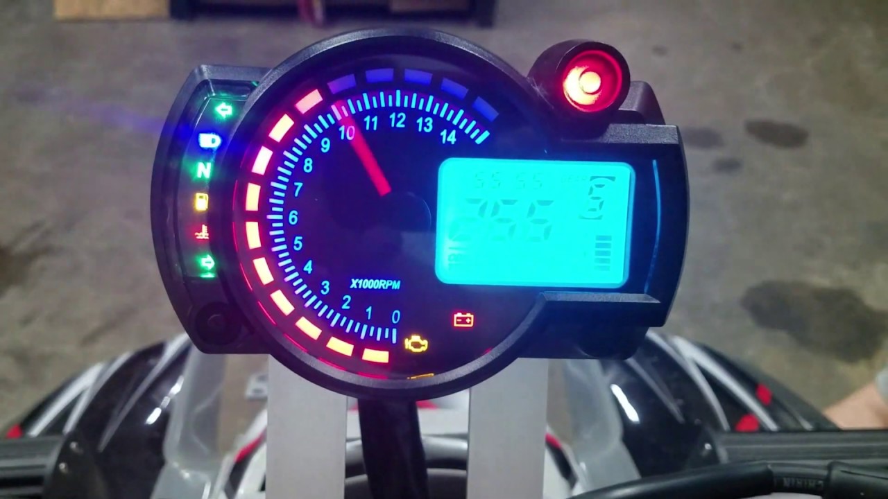 1988-2004 Yamaha Warrior 350 YFM Speedo Tach Cluster Kit Install Video