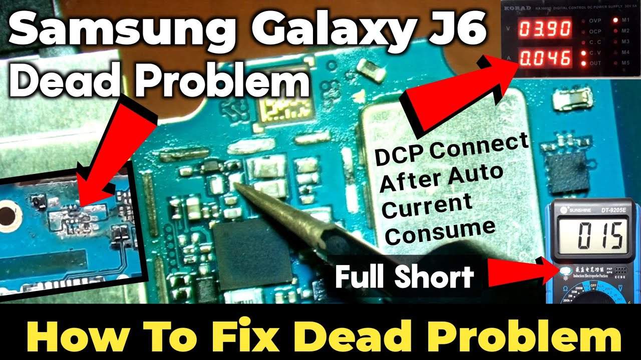 Samsung Galaxy J6 Dead Problem | Samsung J600f Dead Problem | How To Fix Dead Problem 🔥