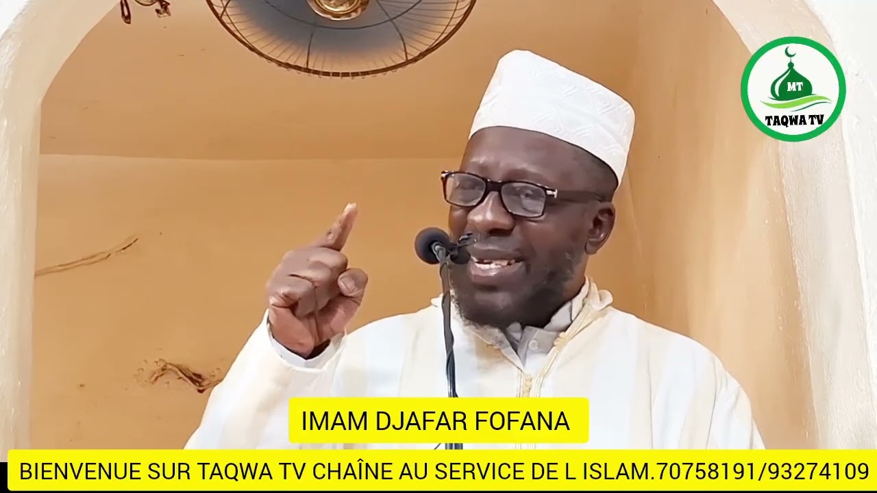 SERMON DU VENDREDI PAR IMAM DJAFAR FOFANA THÈME la paix 