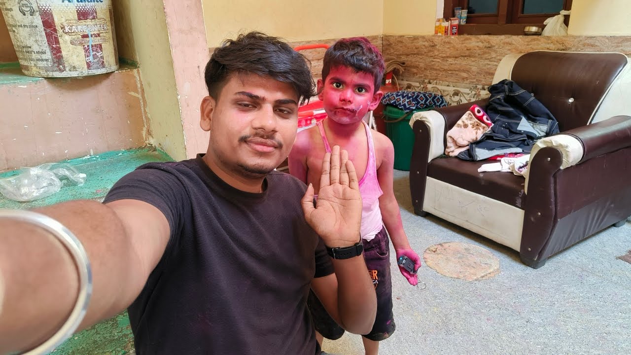 Holi Aane Se Pahle Se yah HAL Kar Diya Krishna ka 😂 🫟