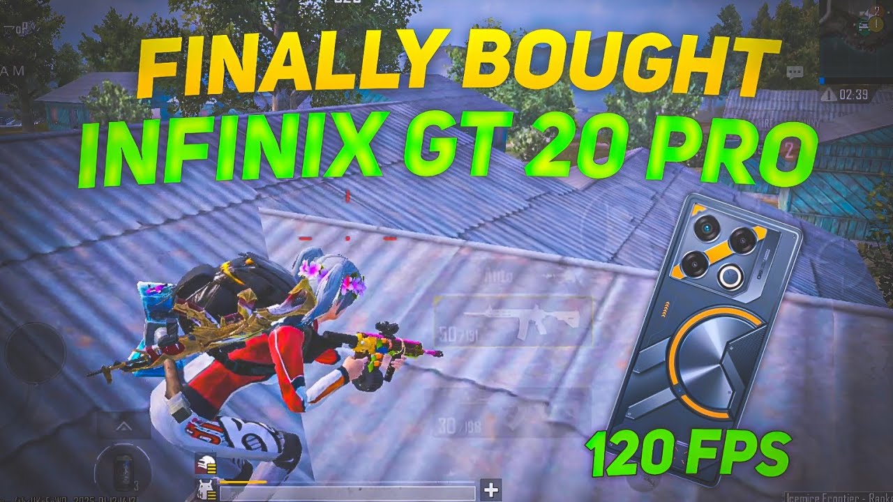 FINALLY BOUGHT 🔱 INFINIX GT 20 PRO SMOOTH +120FPS BGMI TEST 💥 INFINIX GT 20 PRO BGMI TEST
