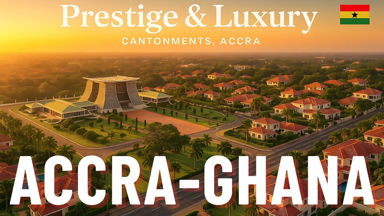 Cantonments Accra: Where Diplomats, Millionaires & Politicians Live 🇬🇭