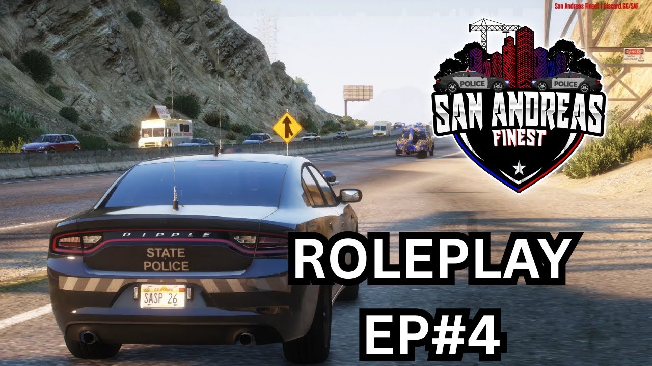 Всего один день дорожного патрулирования — San Andreas Finest RP, эпизод 4