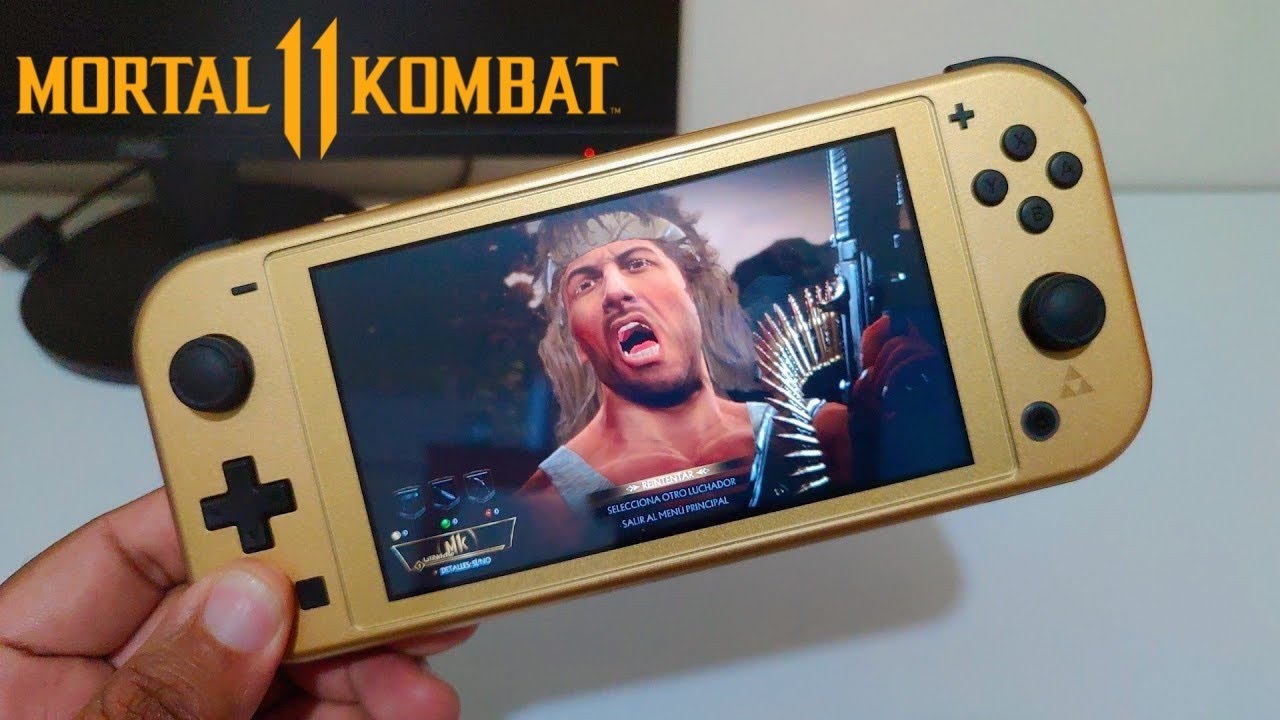 Repasamos MORTAL KOMBAT 11 En Nintendo SWITCH Lite -  Gameplay Rendimiento 2025