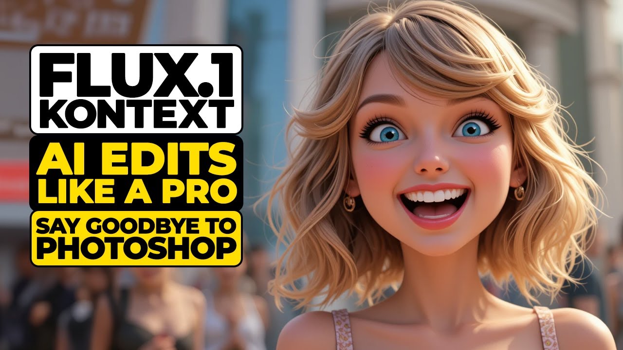 FLUX.1 Kontext Full Tutorial — The Future of AI Image Editing Starts Here! (100% FREE)