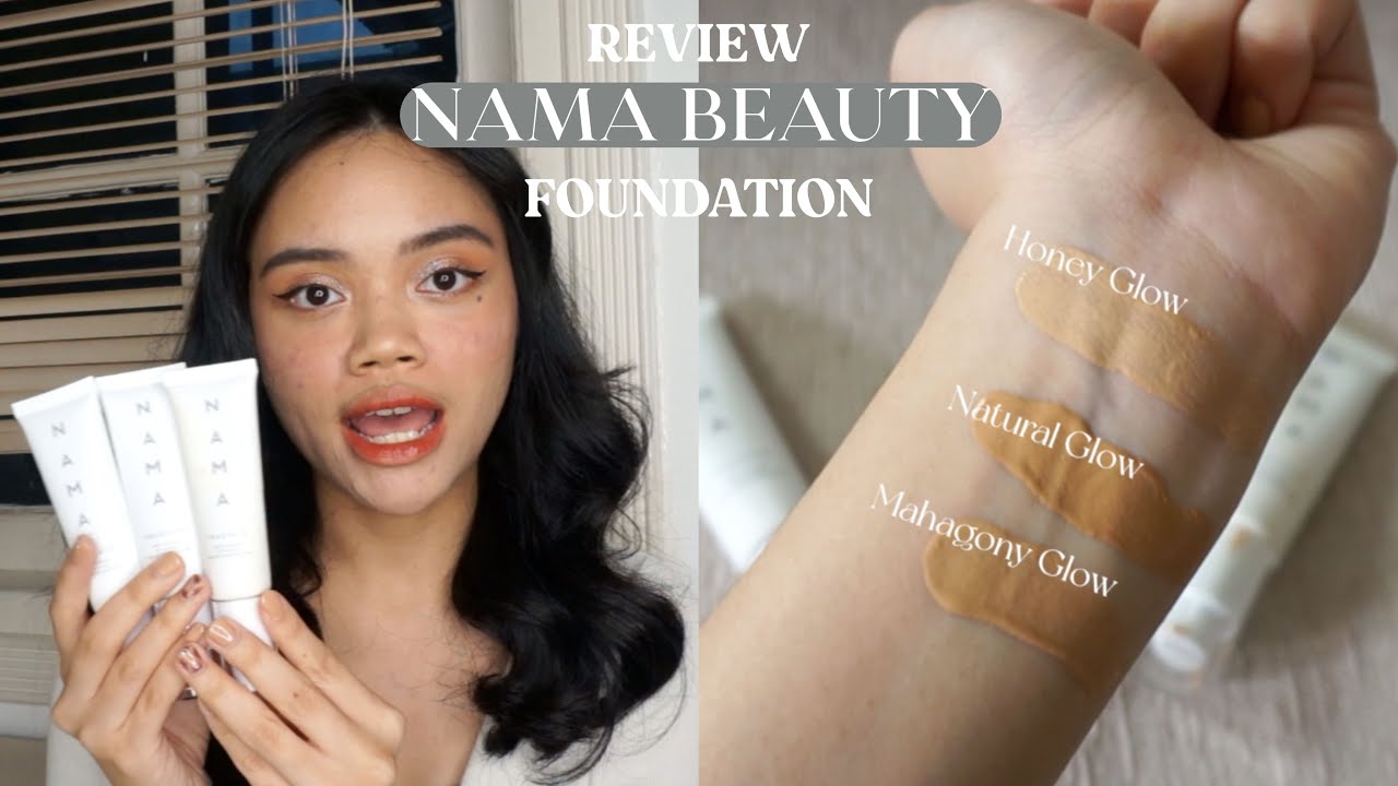 FULL REVIEW NAMA BEAUTY LIQUID FOUNDATION DI KULIT BERJERAWAT | Alia Anggresita