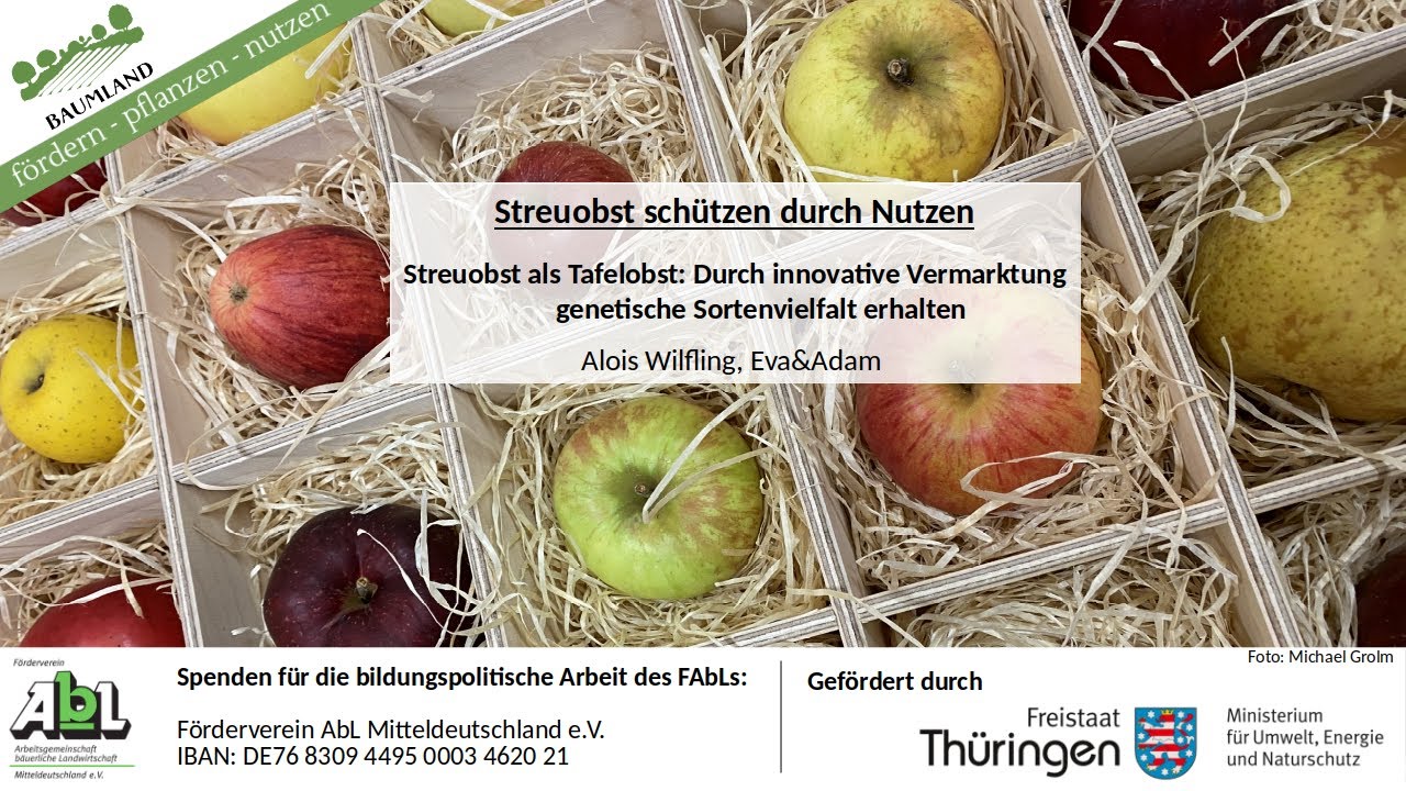 12 - Streuobst schützen durch Nutzen, bundesweiter Streuobstwiesenkongress Erfurt 2024