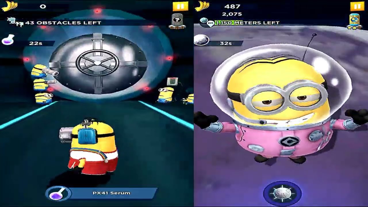 🚀Minion Rush Despicable Me🚀, Android Reverse Gameplay - (1-4 Room), Walkthrough, Episode 761