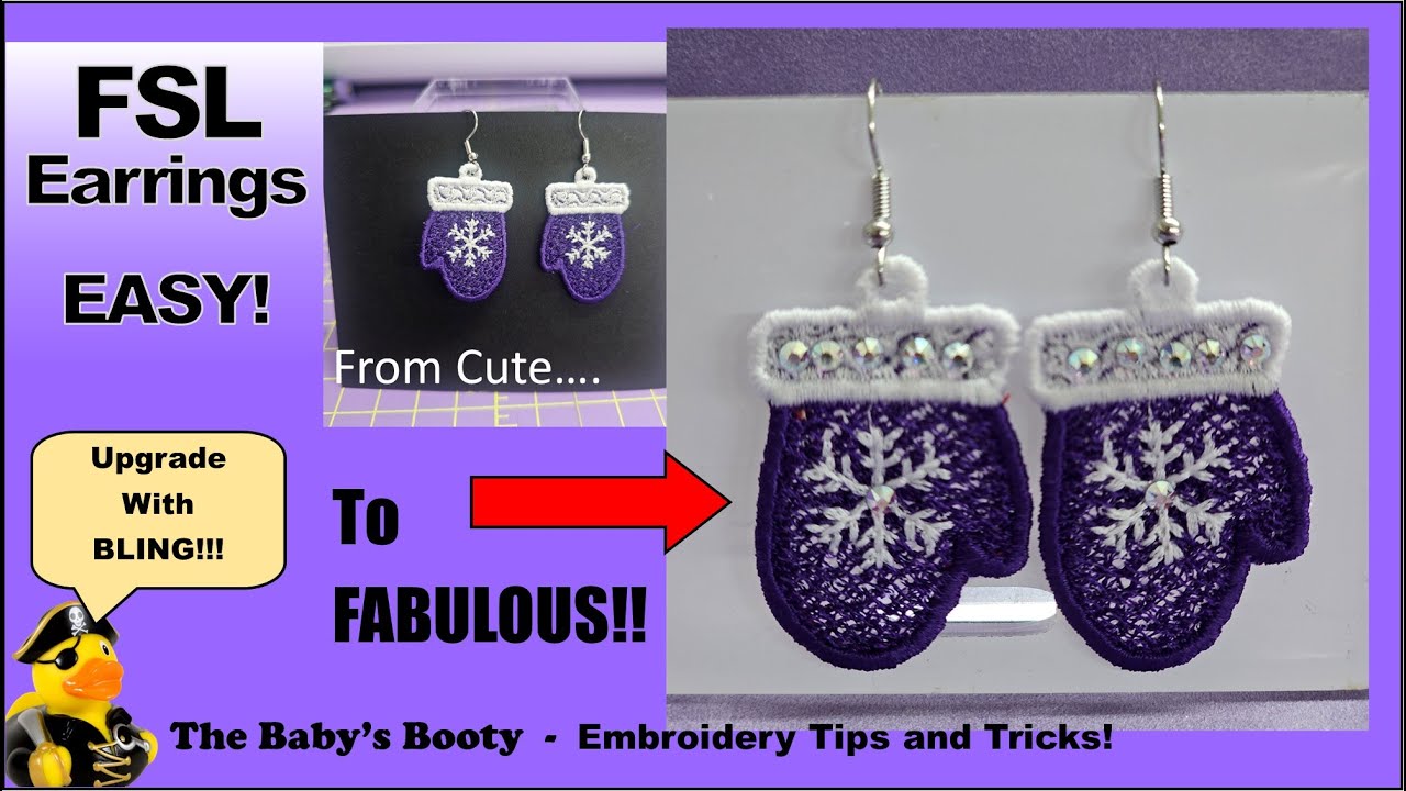 🤯 Stop Ignoring This! The Rhinestone Secret to Luxe Freestanding Lace Earrings