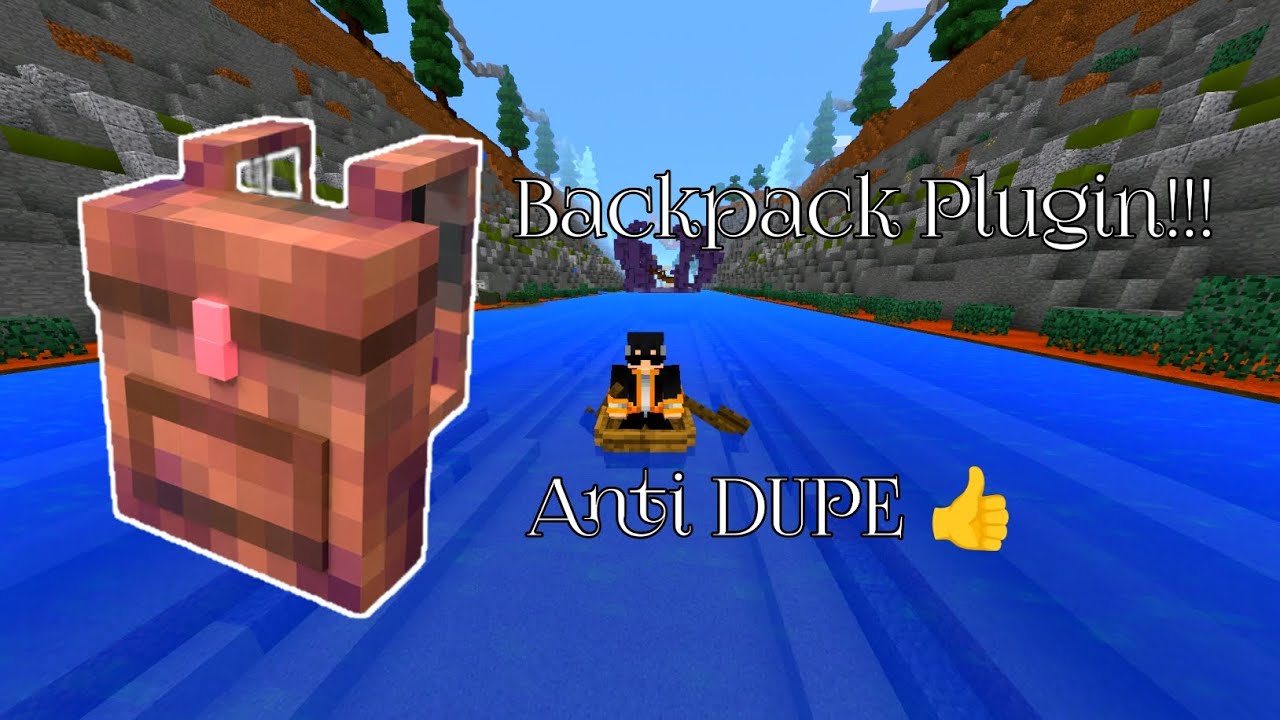 Backpack plugin with anti dupe for craftsman 0.14.3 0.15.10 | Mengondak