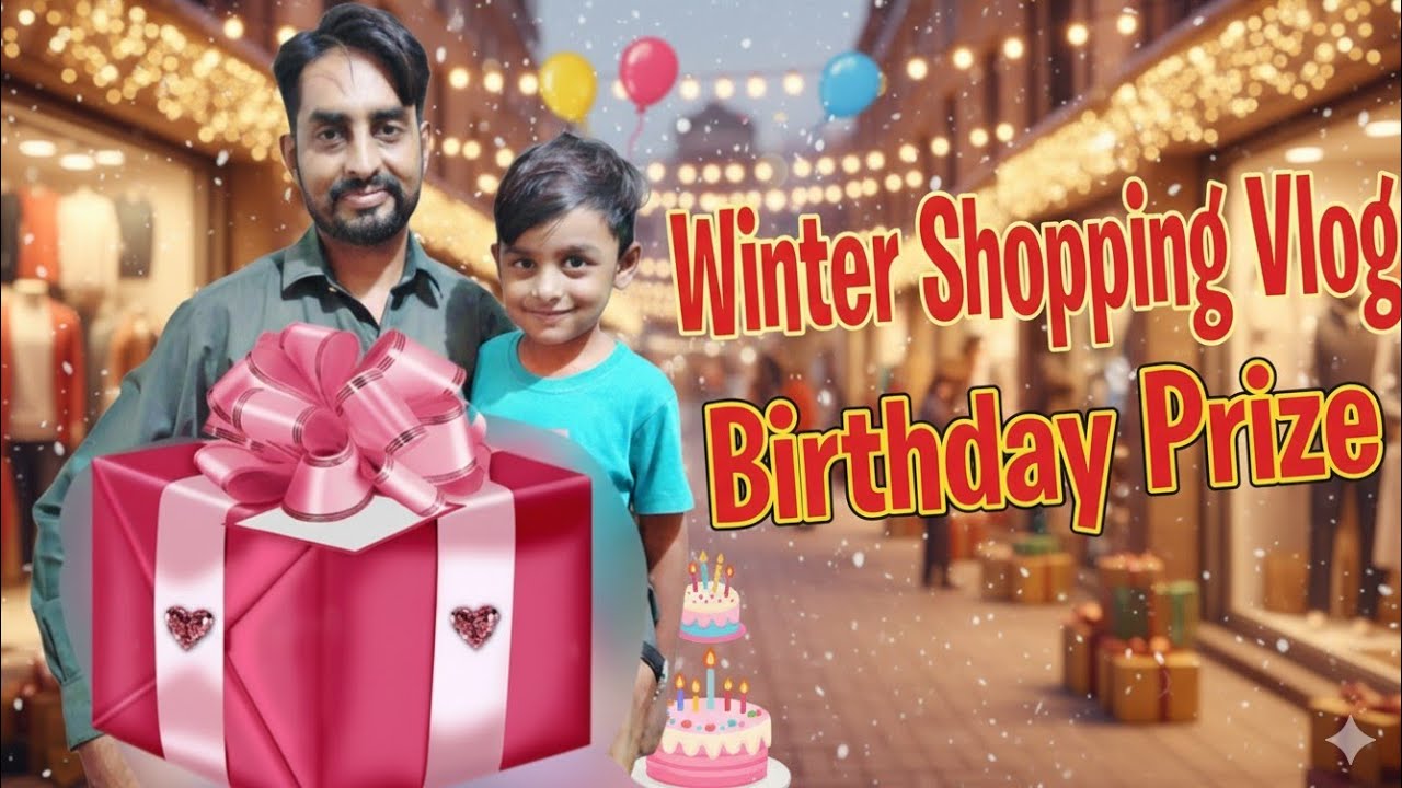 Abraj Winter Shopping Vlog | Birthday Prize | Saif Vlogs
