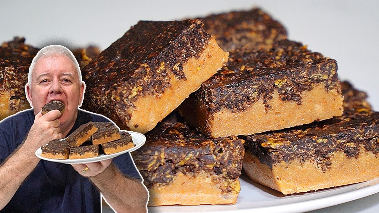 GRANDMA&rsquo;S Chocolate Cornflake FRIDGE CAKE with Caramel Base - No Oven Needed!