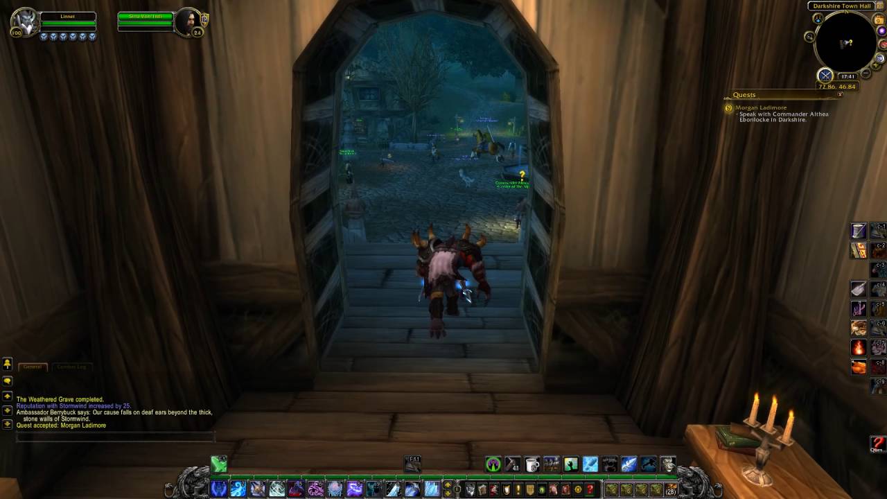 Morgan Ladimore Quest ID 26794 Playthrough Duskwood