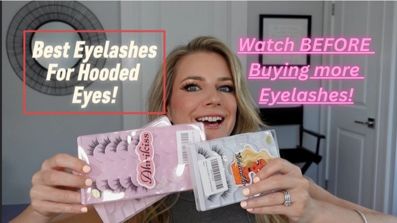 Best False Eyelashes for Hooded Eyes! Including Small Eyes