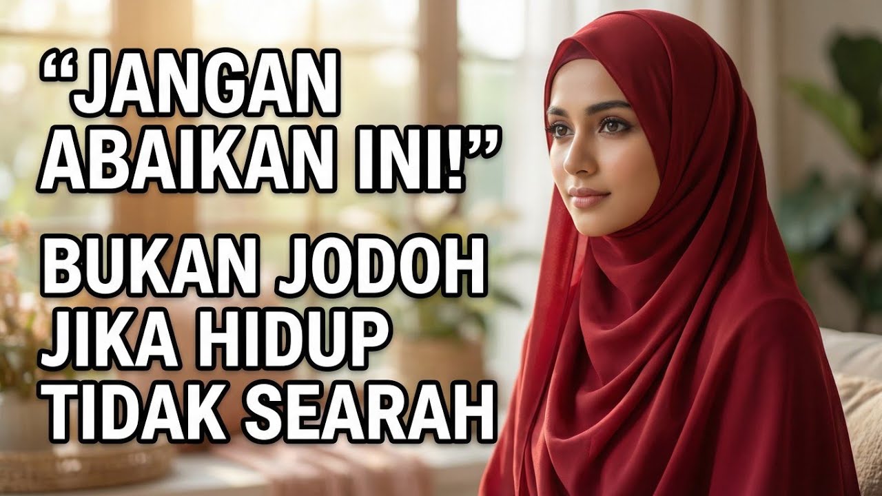 JODOH SEJATI |Allah Menyatukan Bukan Karena Rasa, Tapi Karena Tujuan. 