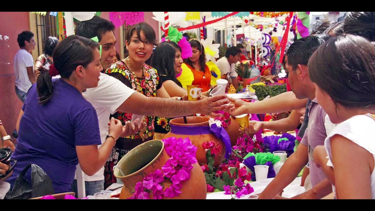Día de la Samaritana. Tradiciones en Oaxaca-Mexico.