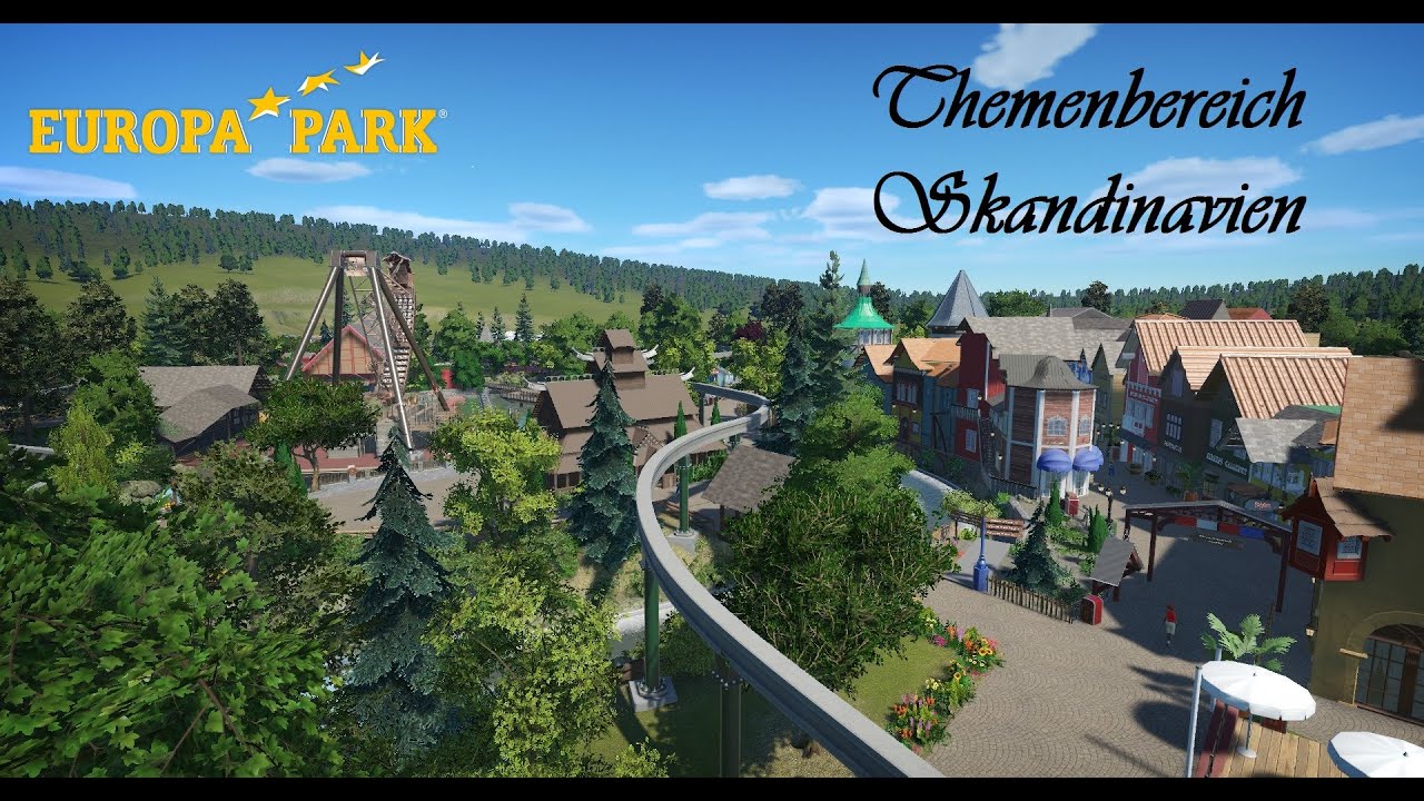 Themenbereich Skandinavien | Europa-Park Nachbau | Planet Coaster | 2019