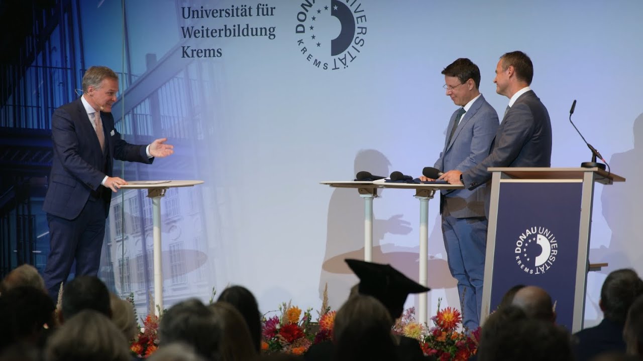 Vizerektoren im Gespräch – Inauguration und 30 Jahre Universität für Weiterbildung Krems