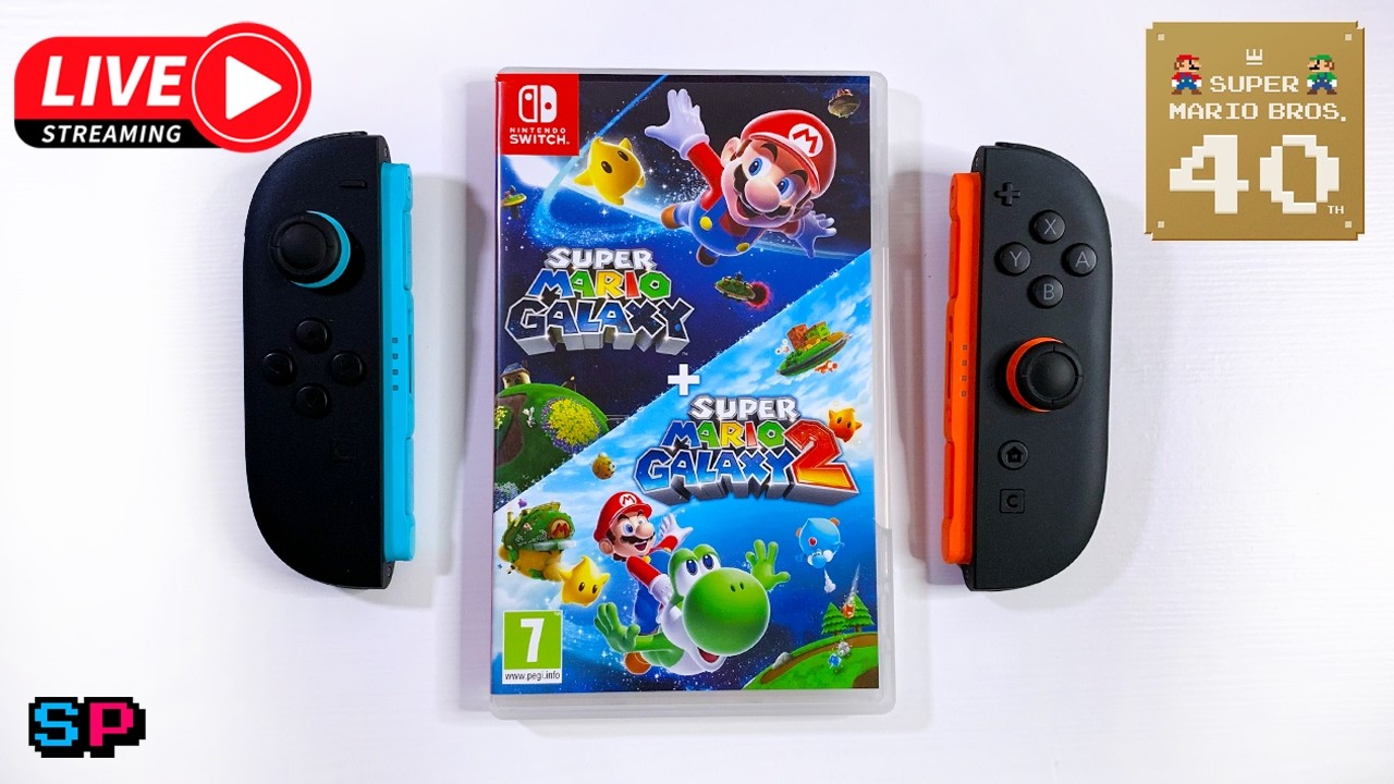 Super Mario Galaxy Games (Nintendo Switch/No Commentary)