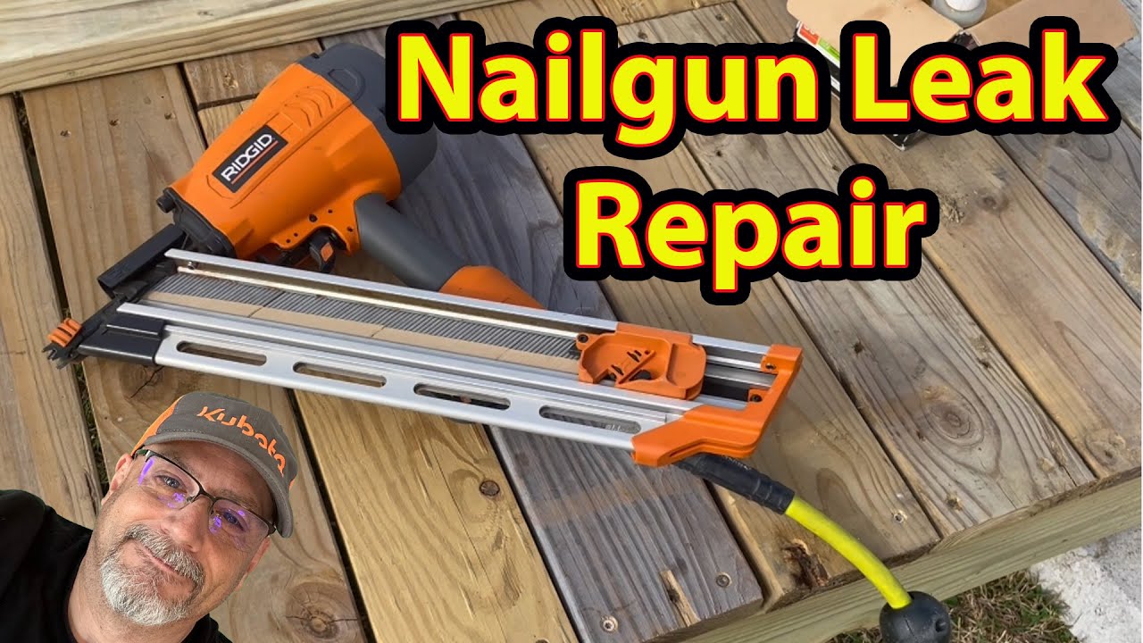 Nailgun Leak Repair - Very Cheap