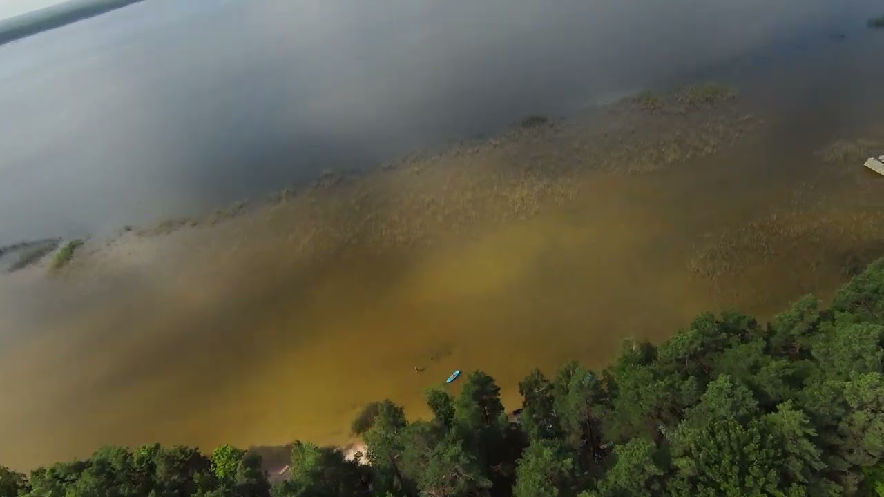 Kertuoja ežeras, su dji fpv