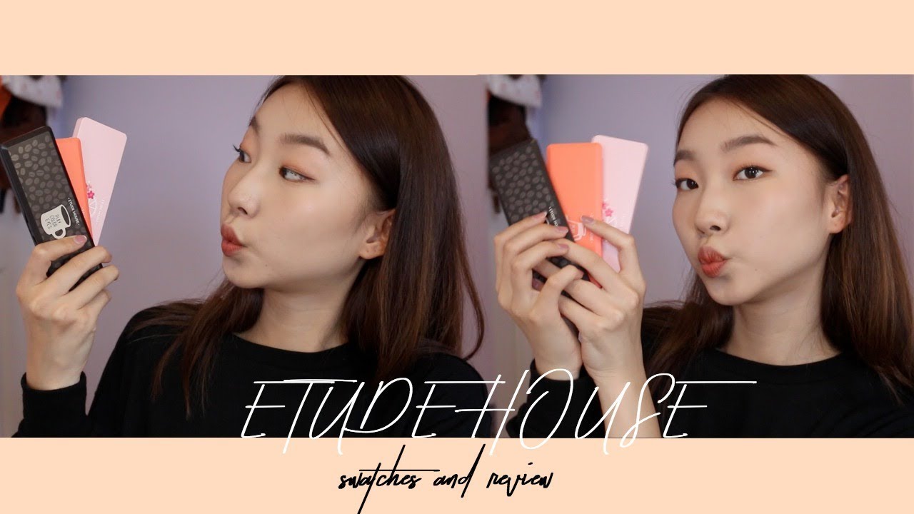 Etude House Cherry Blossom, In the Cafe, Juice Bar Palettes! SWATCHES & REVIEW | diane 다이앤