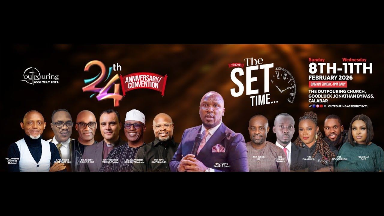 24th Anniversary Convention Theme: “The Set Time…”  Day 3