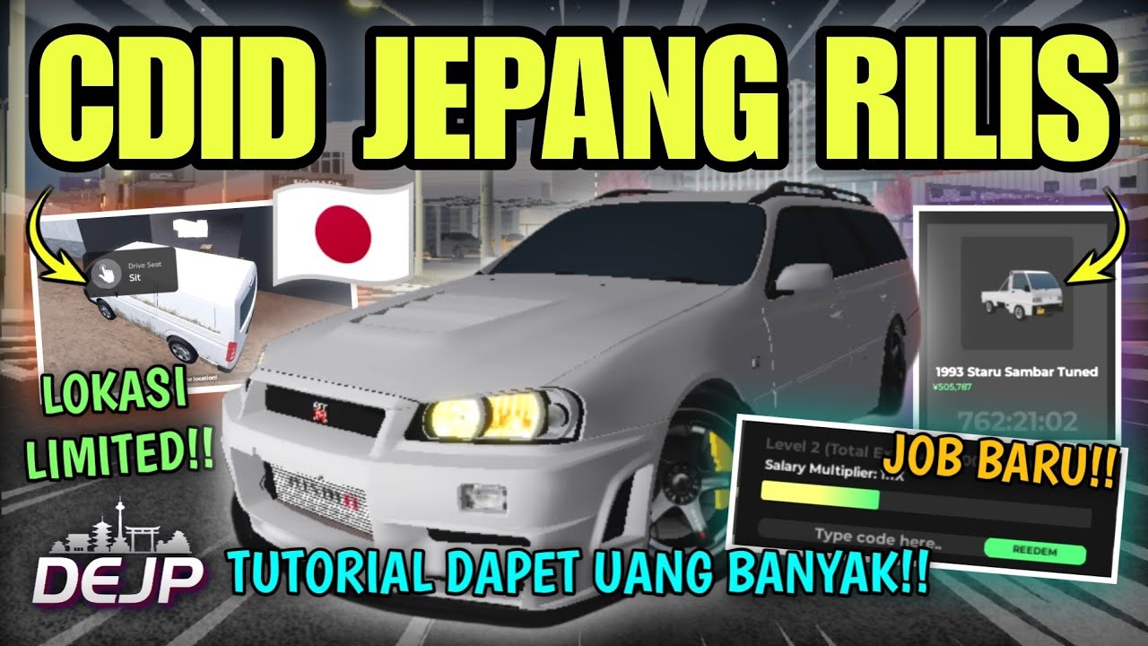 CARA DAPET UANG BANYAK DI GAME BARU BUATAN DEV CDID + LOKASI LIMITEDNYA!! | DEJP V0.1 Roblox