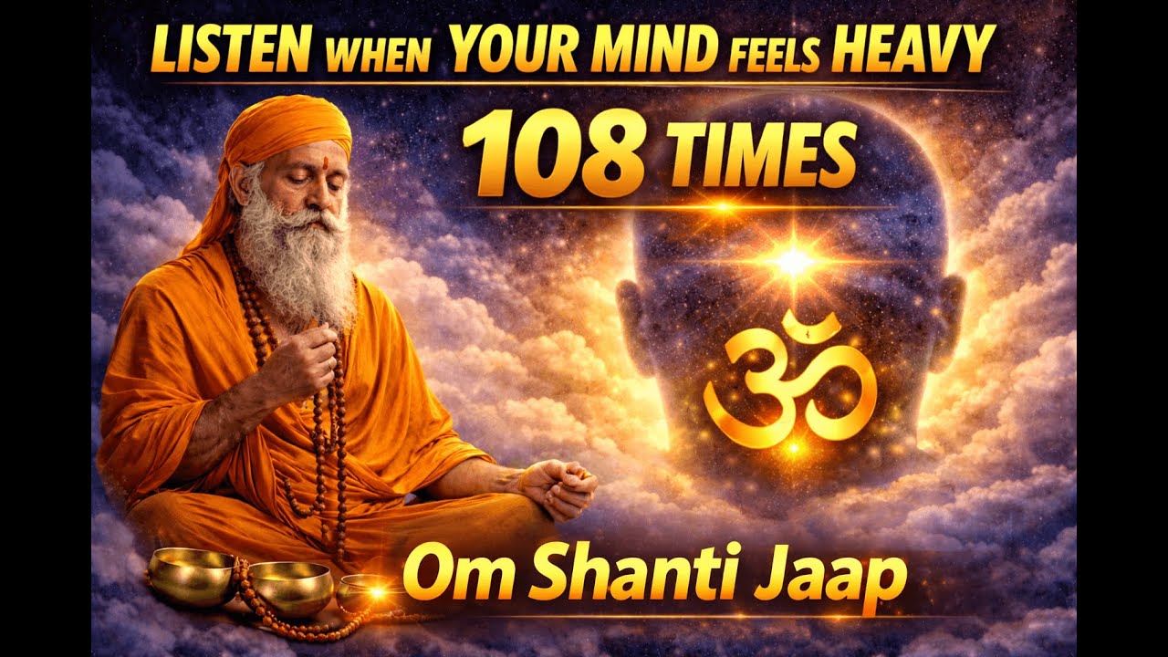 Listen When Your Mind Feels Heavy | 108 Times ॐ शान्तिः Jaap