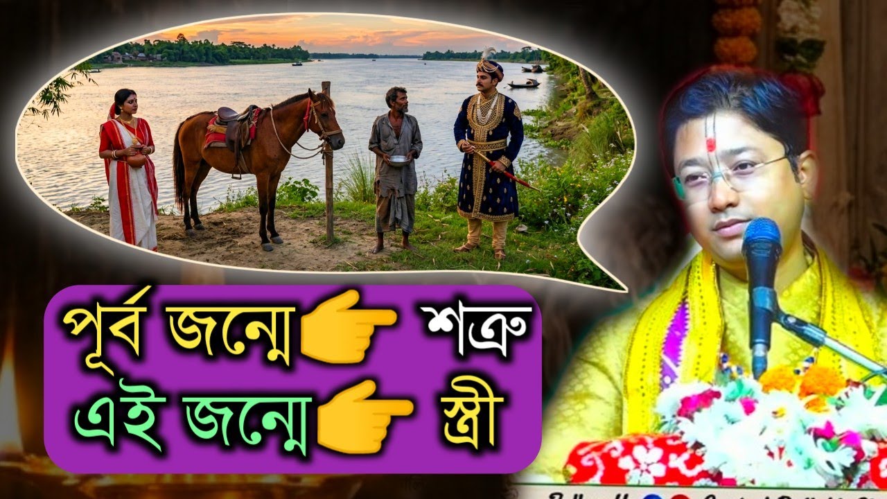 পূর্ব জন্মের শত্রু এই জন্মে স্ত্রী || গোবিন্দ বল্লভ শাস্ত্রী | gobinda ballav shastri | Bhagwat path