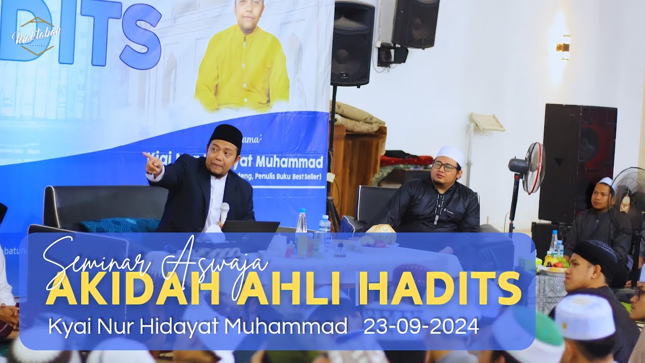Seminar Aswaja Kyai Nur Hidayat Muhammad 