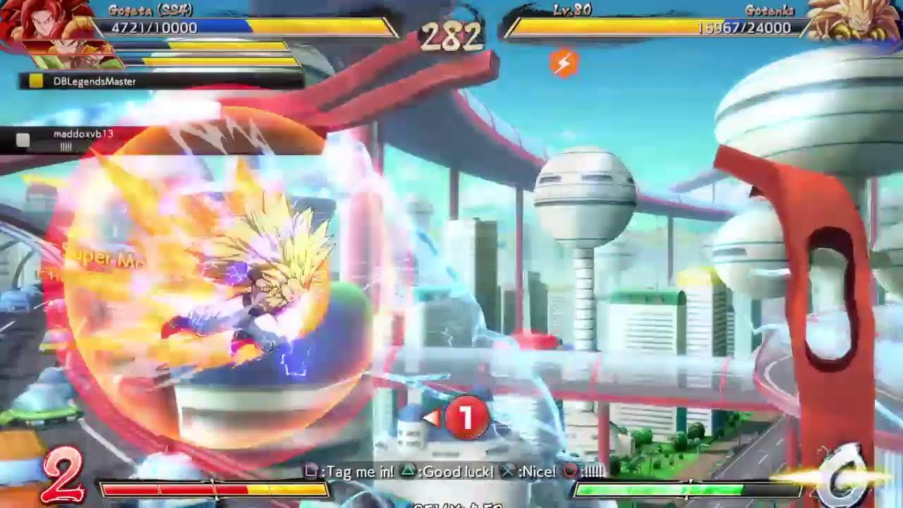 Juan2wartown508's dont loss or tag on Dragon Ball Fighterz Party Battle