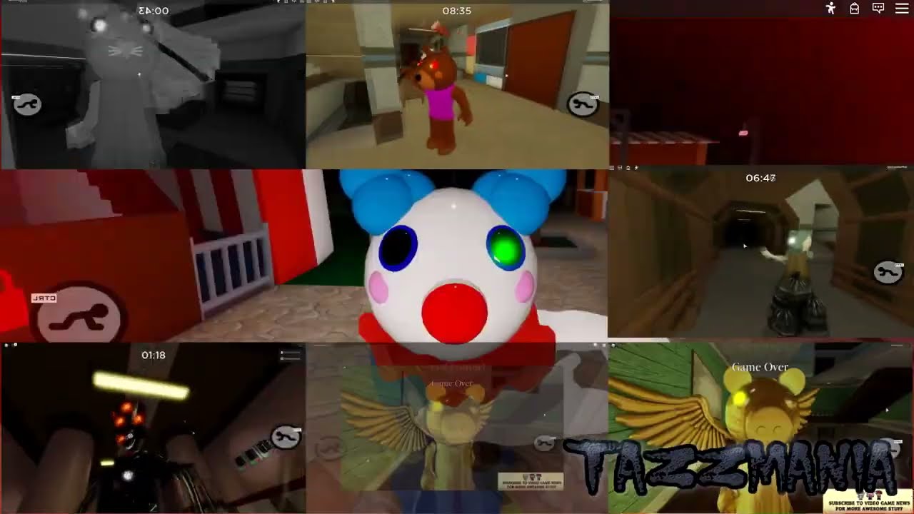 Roblox Piggy Jumpscares | Sparta Amber Blaze Remix