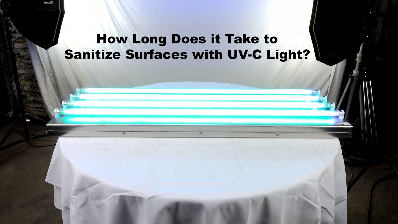 How Long Does it Take to Sanitize Surfaces with UV-C Light