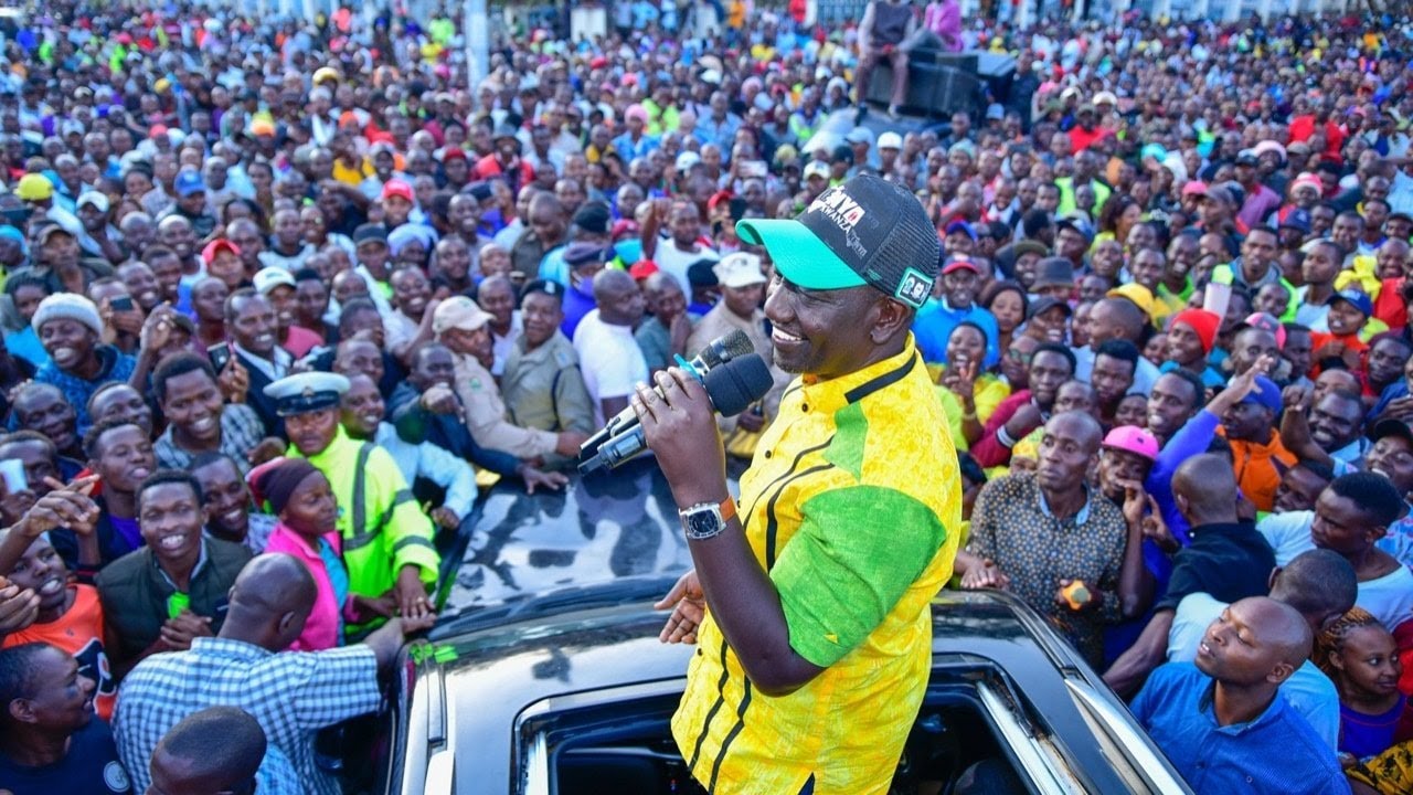 LIVE!! DP RUTO & HIS KENYA KWANZA BRIGADE IN KINANGOP, NYANDARUA COUNTY!!