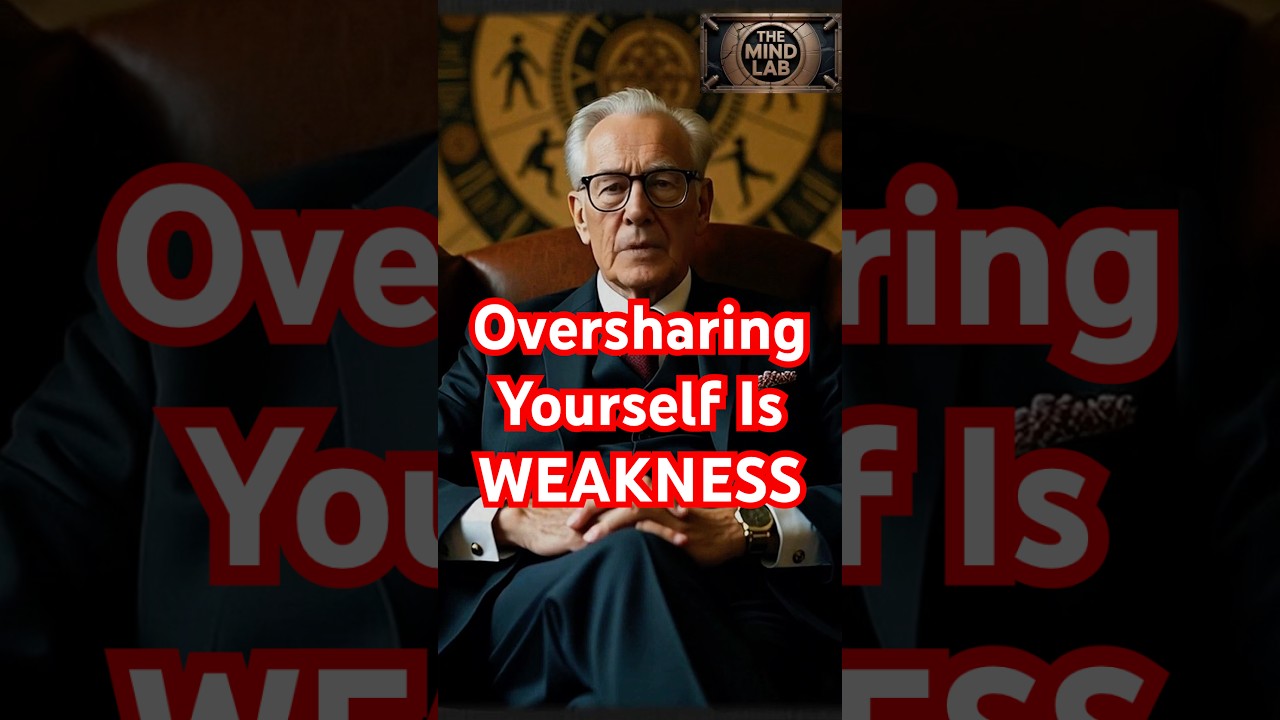 Are You Oversharing Yourself Into Weakness? #StopOversharing #PowerThroughSilence