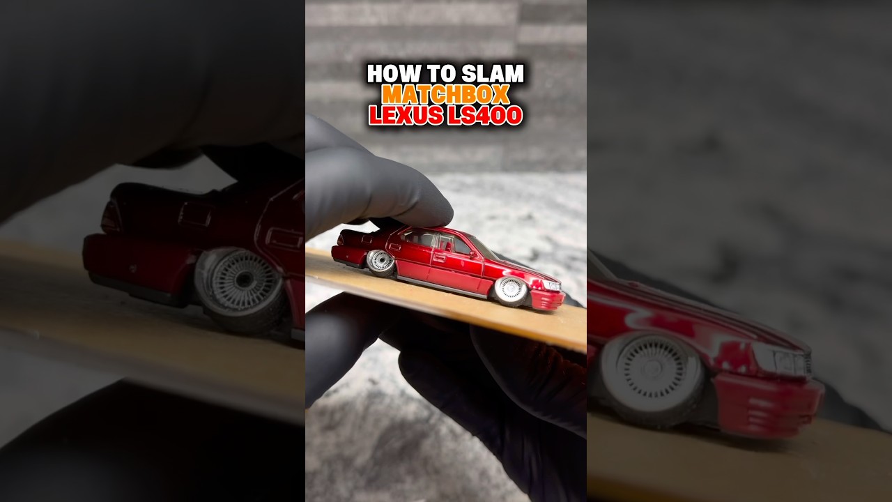 КАК РАЗБИТЬ LEXUS LS400 #matchbox