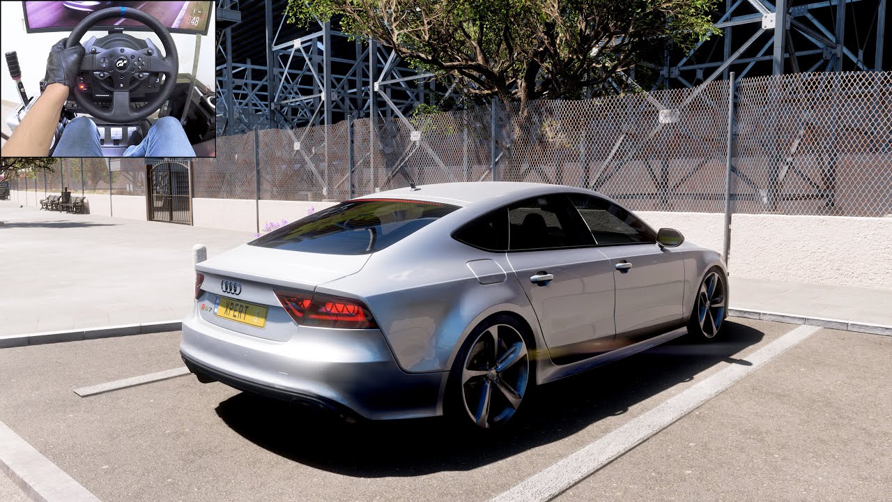 730HP Audi RS7 Sportback - Forza Horizon 5 | Thrustmaster T300RS